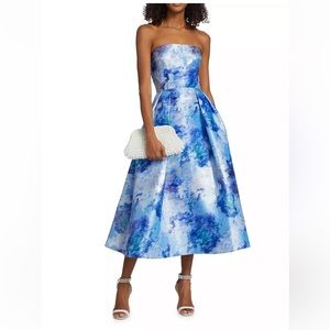 ML Monique Lhuilllier Violet midi-dress